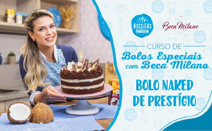 Bolo Naked de Prestígio Receitas Nestlé